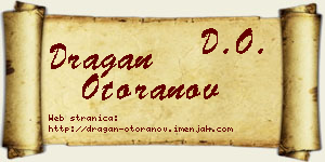Dragan Otoranov vizit kartica